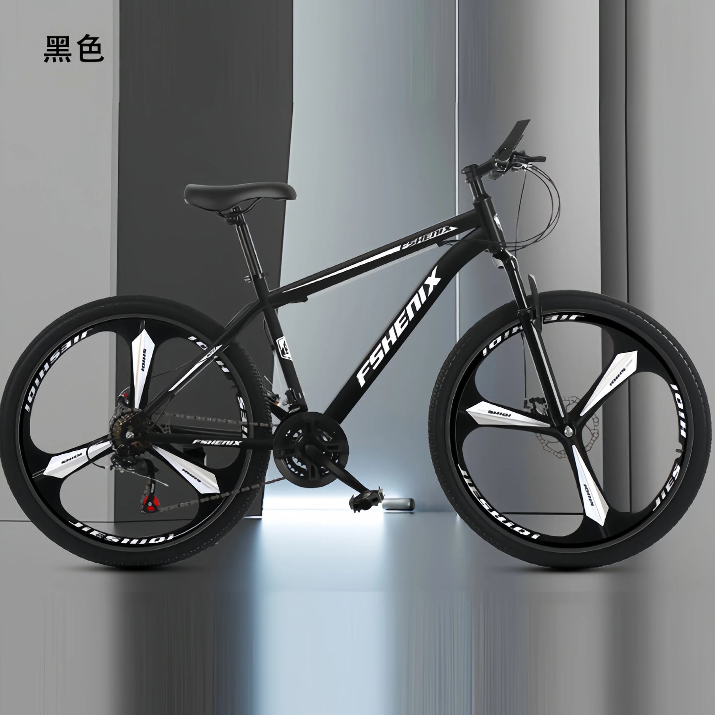 Adult wholesale mountain bikes, 24-inch and 26-inch, shock-absorbing, 21-speed off-road bikes, and college student bicycles