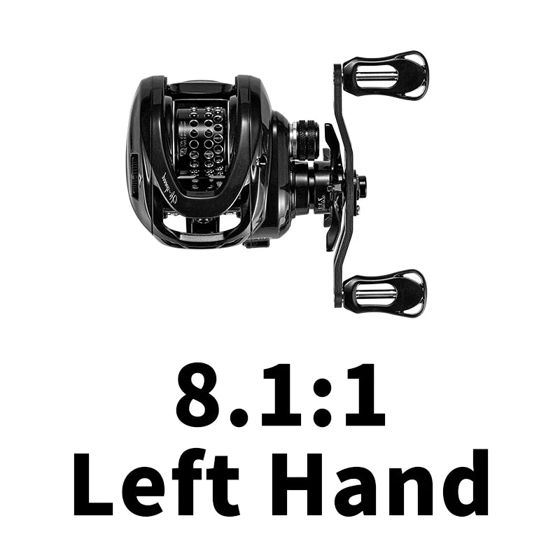 Soloking BMC100 BFS Reel 150g Ultralight Baitcaster Reel 8.1:1 Gear Ratio Drag Power 11+1BB Reel Bait Finesse Carbon FishingReel