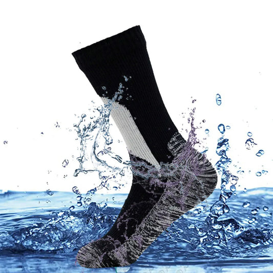 Unisex Waterproof Breathable Dry Socks for Outdoor Fishing, Wading, Kayaking, Hiking, Camping, Trekking, Cycling, Snow Boarding, Skiing