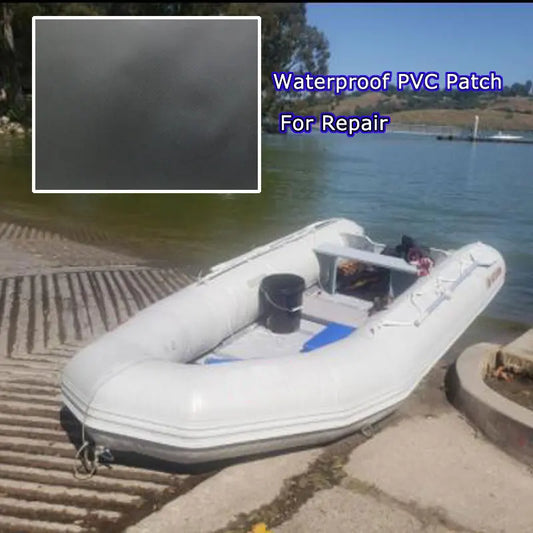 21×15CM Waterproof PVC Patch for Repair of Kayak, Inflatable Boat, Fender, Raft, Pontoon, Pools, Toys, Inflatable Sofas, Canoes, Lounge Chair