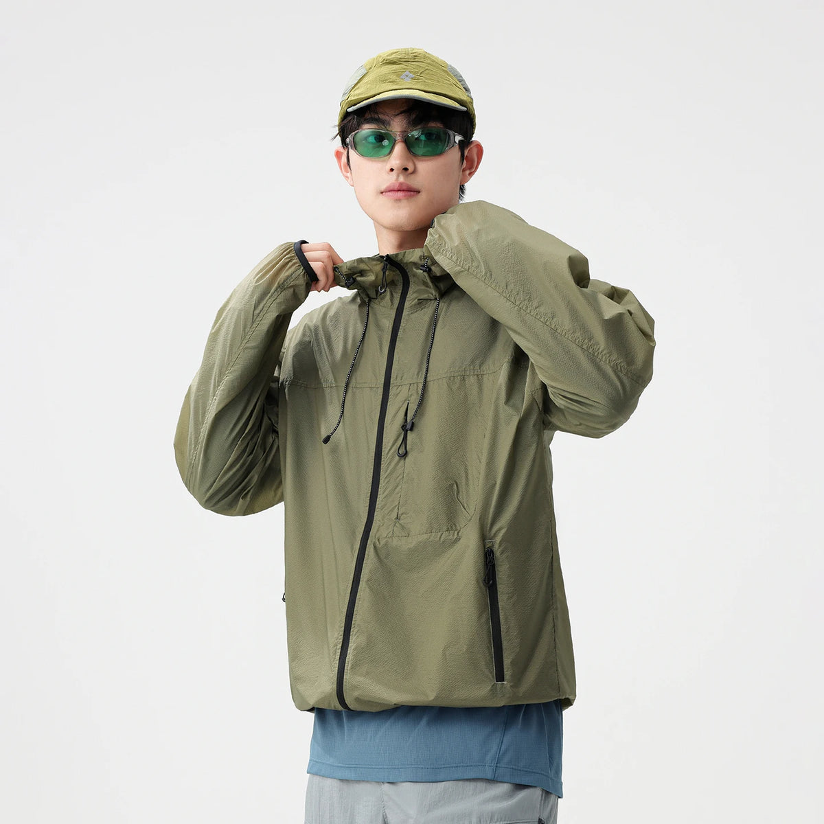 Unisex Summer UPF50+ UV Sun Protection, Waterproof Hoodie