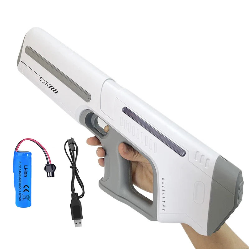 Electric Water Guns For Adults Powerful Squirt Automatic Water Suction Water Blasters Summer Outdoor Beach Toy For Boys Kid Gift