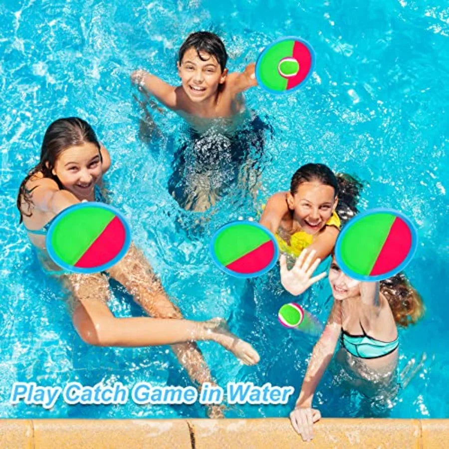 Toss and Catch Ball Game Outdoor Toys for Yard Games Beach Toys Outside Games for 3 4 5 6 7 8 9 10 Year Old Boys Girls Upgraded
