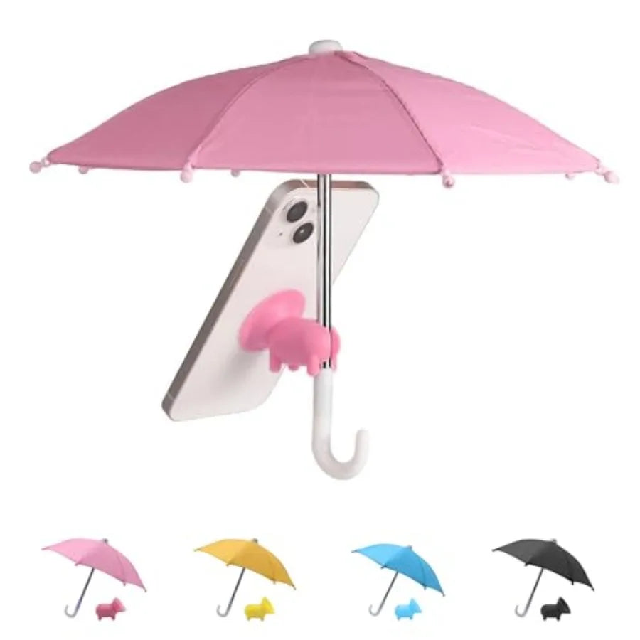 Phone Umbrella for Sun - Cute Stand , Outdoor Anti-reflective Glare Blocking Cell Phone