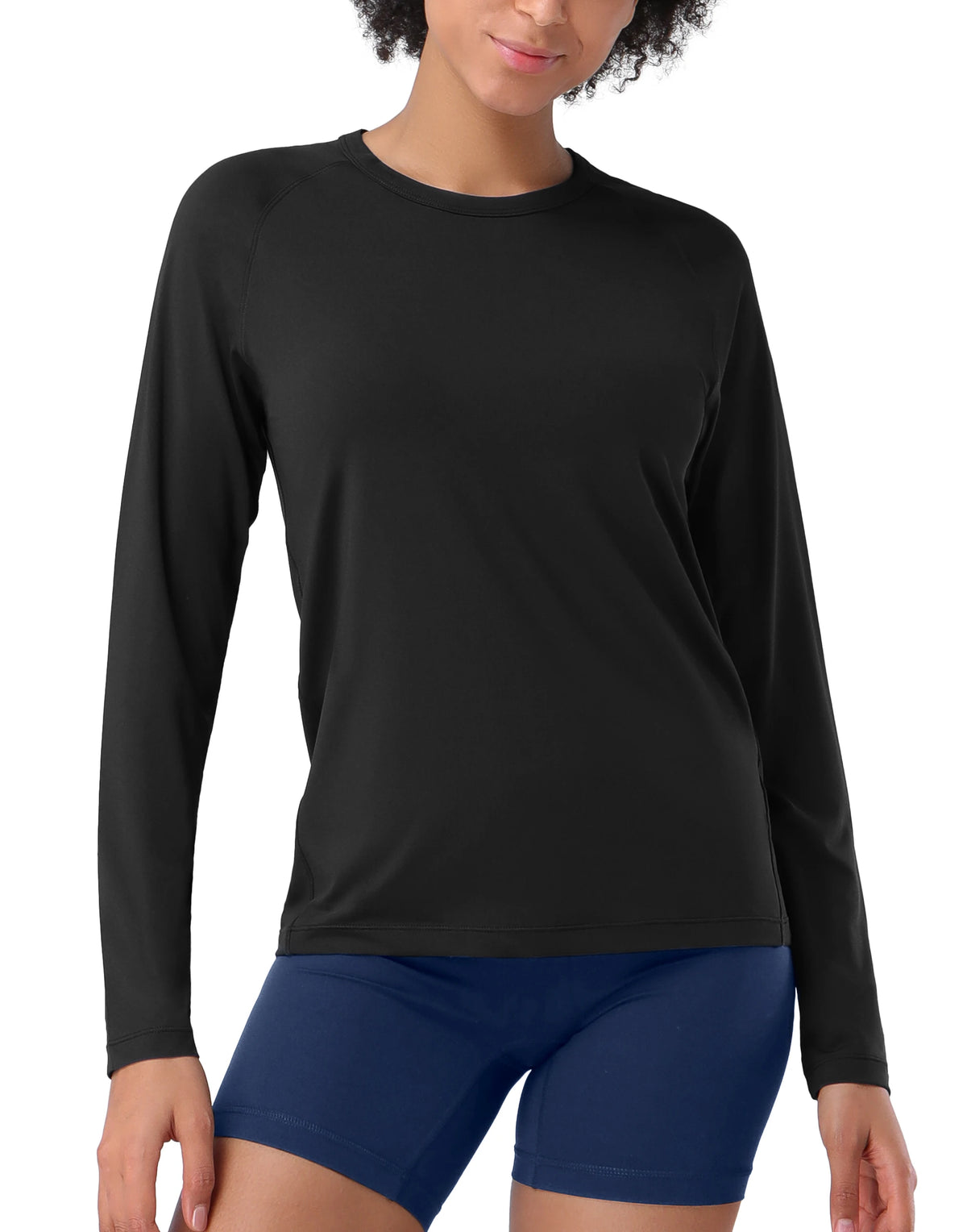 Pioneer Camp Hiking Long Sleeve T-shirt Rash Guard for Women Sun Shirts UPF 50+ SPF UV Protection Workout Tops Running Quick Dry