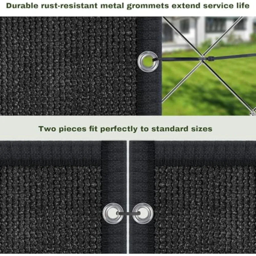 Privacy Screen Fence, 6Feet x 50Feet - Heavy Duty Shade Net Cover, for Wall, Garden, Yard