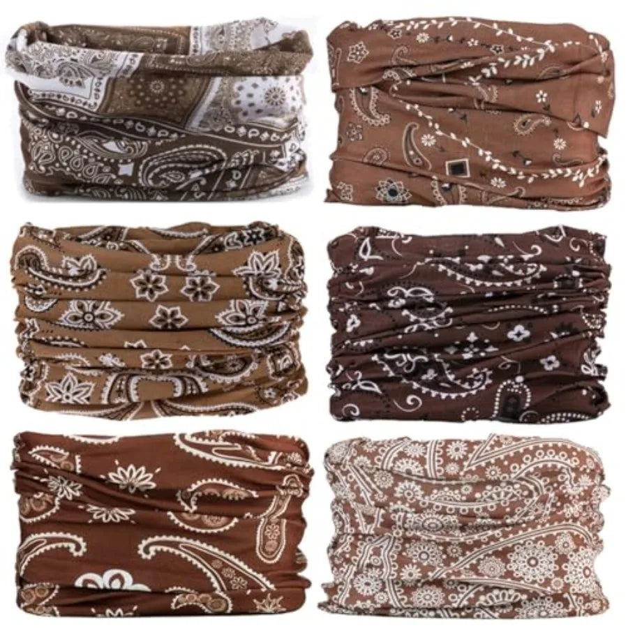 Neck Gaiter Face Mask Cover Scarf Bandana for Men Women, Sun, Dust-proof Tube Gaiter for Cycling Motorcycle Running Fishing
