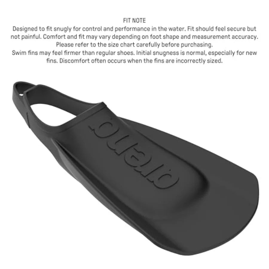 Unisex Adult Comfortable Lightweight Swim Training Fins for Men and Women Silicone Short Blade Flippers Open Heel