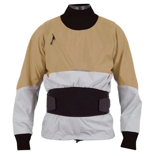 Men's/Women's Kayak Dry Top, Breathable with Double Waist, Spray Waterproof, Paddling Adventure Jacket, Drysuit ,Touring, Rafting