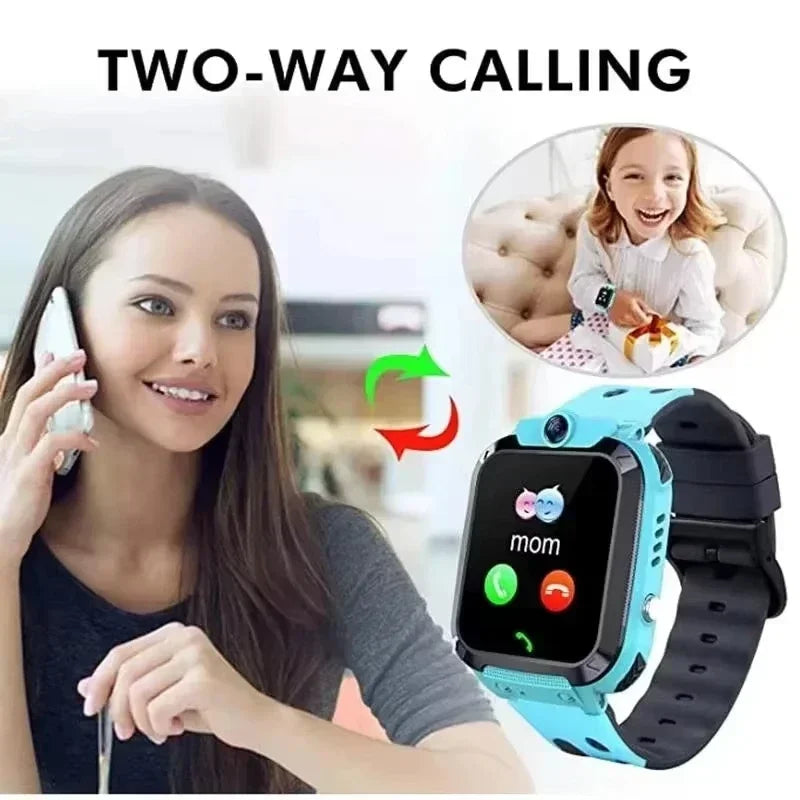 Lenovo 5G Kids Smart Camera Watch GPS Location Sim Card Call SOS IPX67 Waterproof reloj inteligente niños for Boys Girl 2027 New