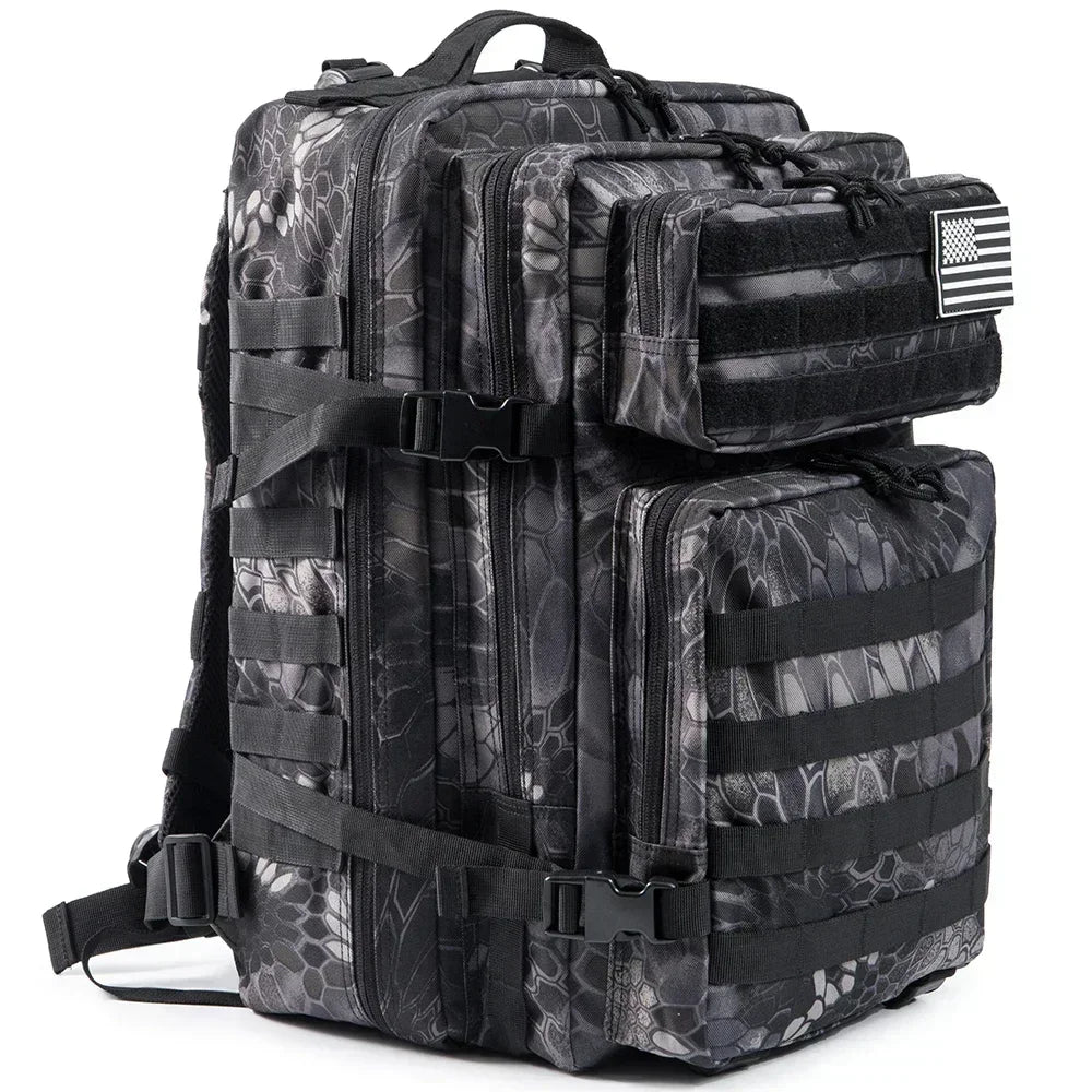 45L Hunting Large Capacity Outdoor Tactical Backpacks for men/Women 3 Days Gym Hiking Bag For Trekking Camping daypack back pack