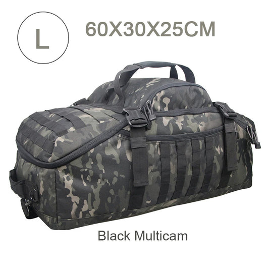 LQARMY 30L 45L 80L Outdoor Mountaineering Bag Molle Tactical Backpack Large Duffel Bag Hiking Camping Travel Bags