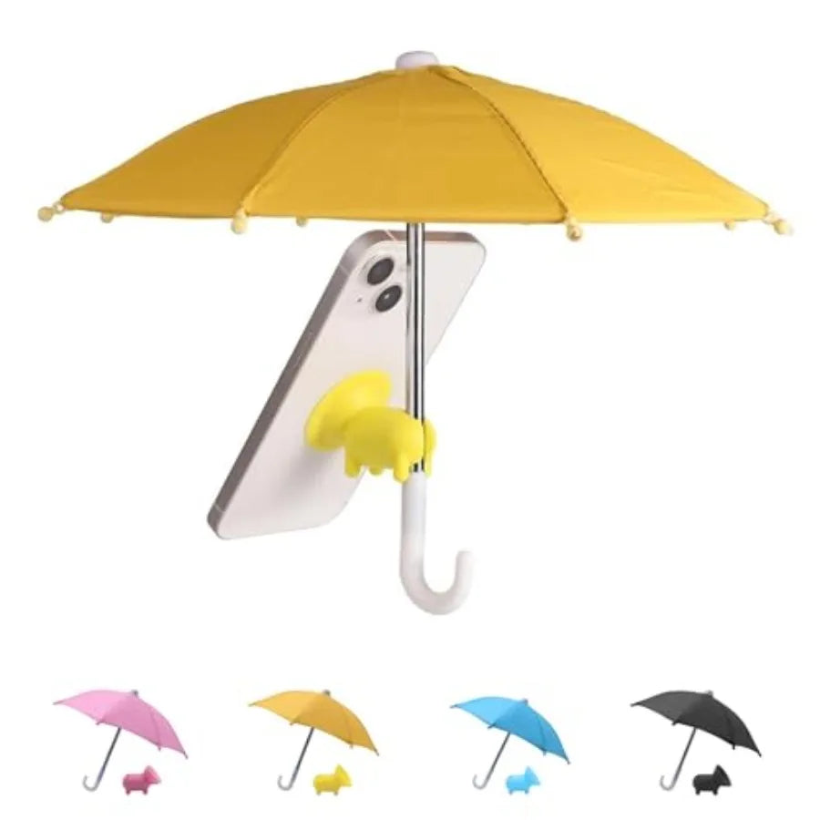 Phone Umbrella for Sun - Cute Stand , Outdoor Anti-reflective Glare Blocking Cell Phone