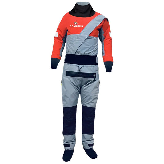 3-Ply Men's Semi-Dry Suit Breathable Warm Paddling Drysuit Wetsuit for Kids to Adult Angler Kayak Fishing ATV&UTV Riders Clothing