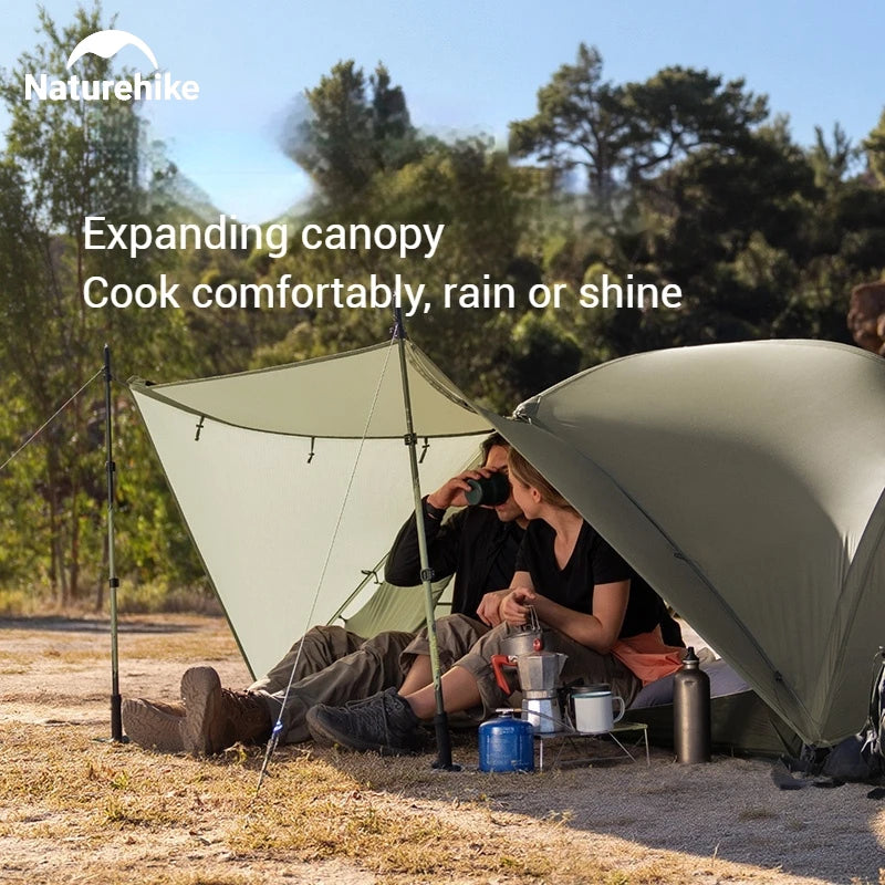 Naturehike Mongar PRO Hiking Tent 1 2 3 Person 20D Nylon Waterproof Ultralight Outdoor Camping Trekking Backpacking Shelter Tent