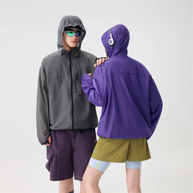 Unisex Summer UPF50+ UV Sun Protection, Waterproof Hoodie