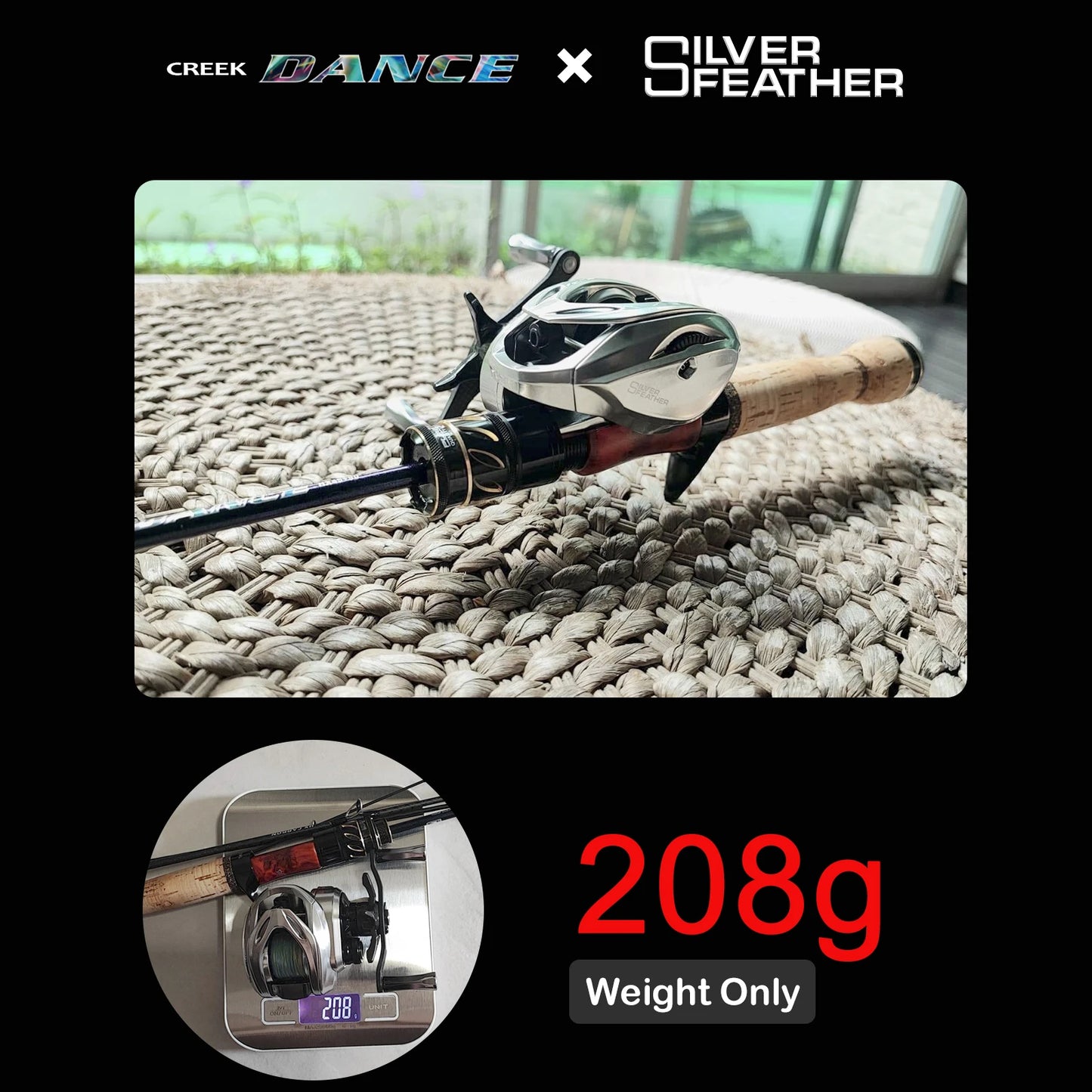 PURELURE CREEK DANCE Trout Rod BFS Fishing Casting UL Spinning Light Travel Rod Stream Ejection Rod Fuji Alconite Ring Perch