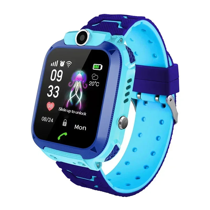 Lenovo 5G Kids Smart Camera Watch GPS Location Sim Card Call SOS IPX67 Waterproof reloj inteligente niños for Boys Girl 2027 New