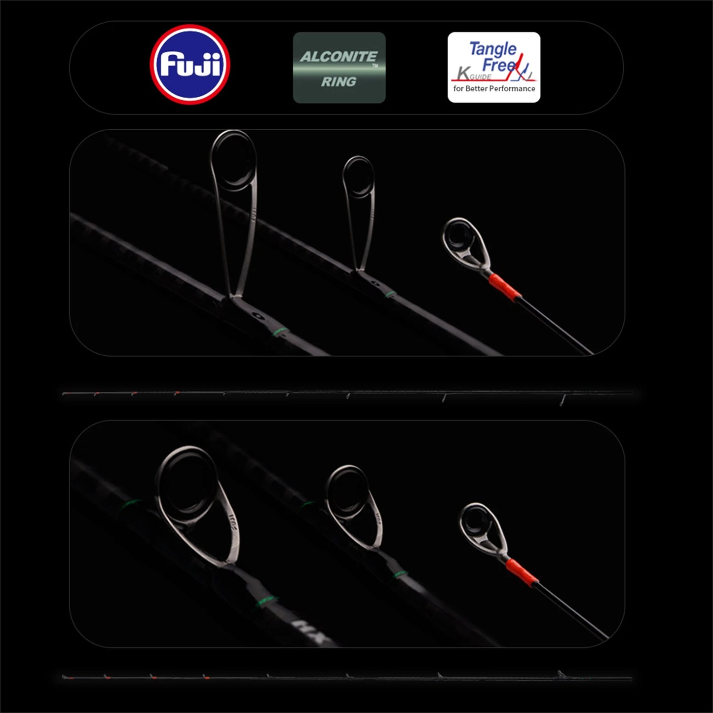 PURELURE Zero Small Bait Light High Carbon Long Casting Rod for Rock Fishing Spinning Trout BFS Casting UL Stream Bass
