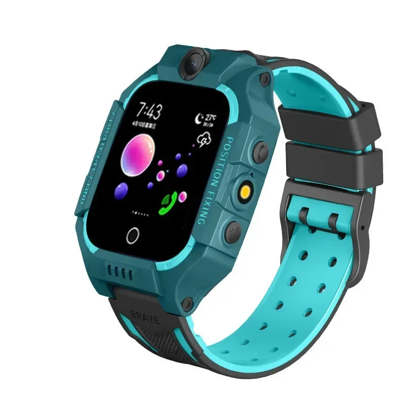 Lenovo 5G Kids Smart Camera Watch GPS Location Sim Card Call SOS IPX67 Waterproof reloj inteligente niños for Boys Girl 2027 New