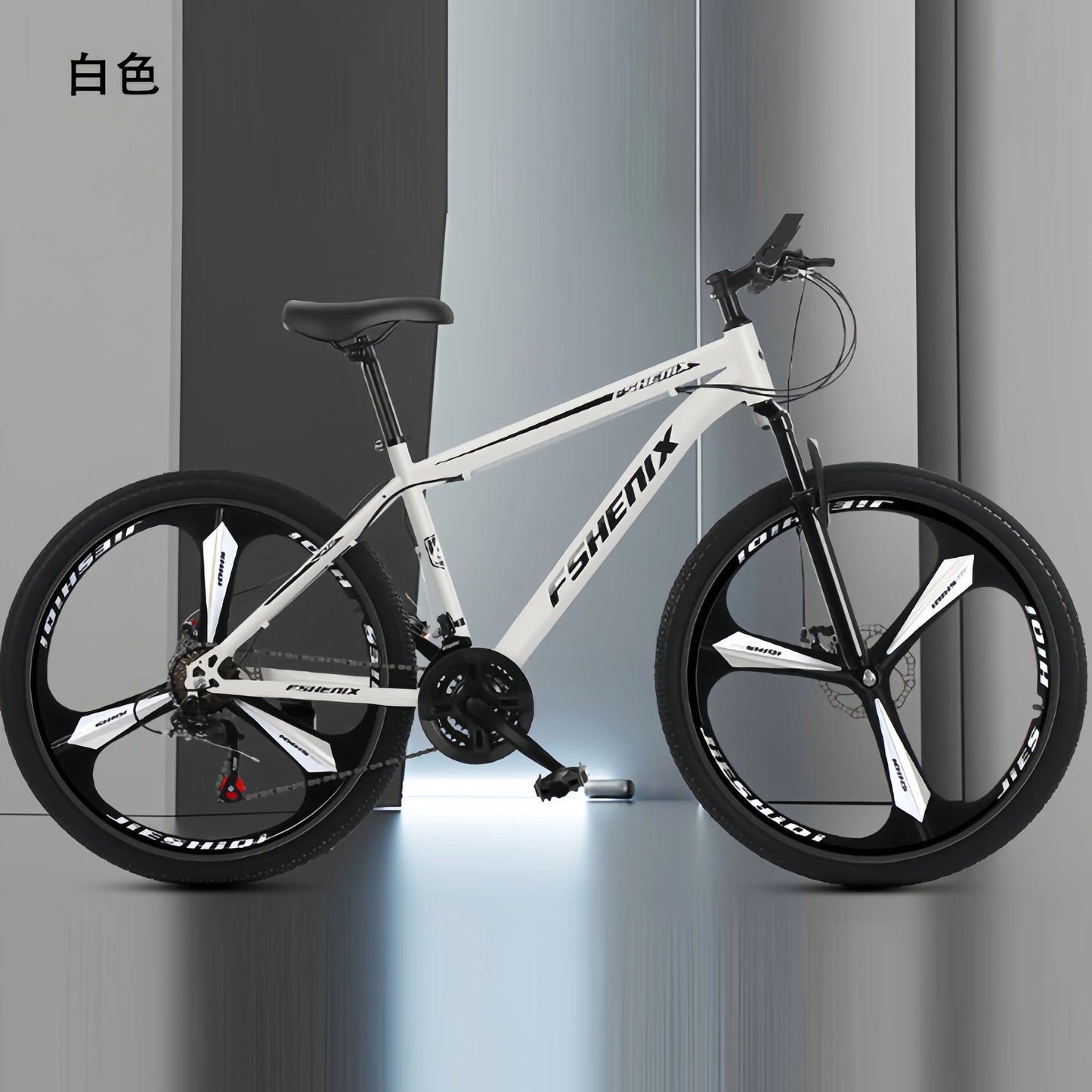 Adult wholesale mountain bikes, 24-inch and 26-inch, shock-absorbing, 21-speed off-road bikes, and college student bicycles
