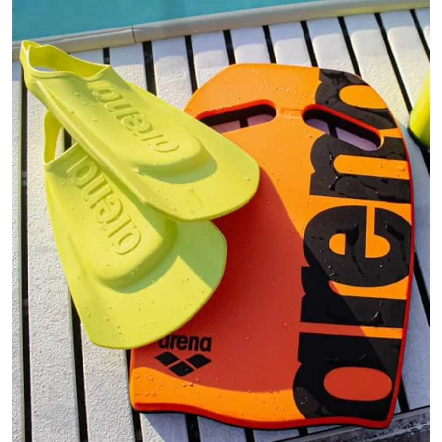 Unisex Adult Comfortable Lightweight Swim Training Fins for Men and Women Silicone Short Blade Flippers Open Heel
