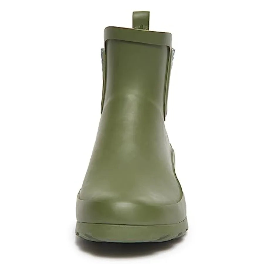 Laura Ashley Women's Waterproof Mid Cut Ankle Rain Boots