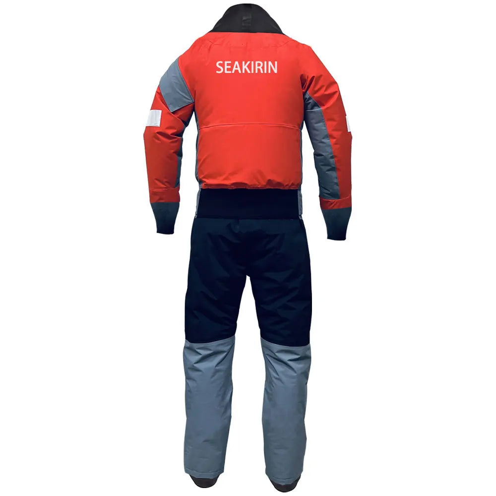 3-Ply Men's Semi-Dry Suit Breathable Warm Paddling Drysuit Wetsuit for Kids to Adult Angler Kayak Fishing ATV&UTV Riders Clothing