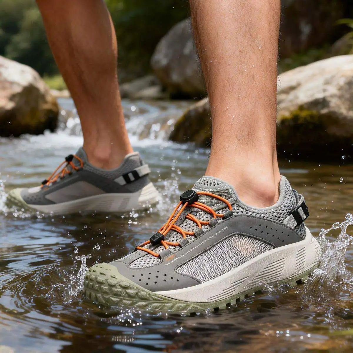CAMSSOO hiking shoes breathable