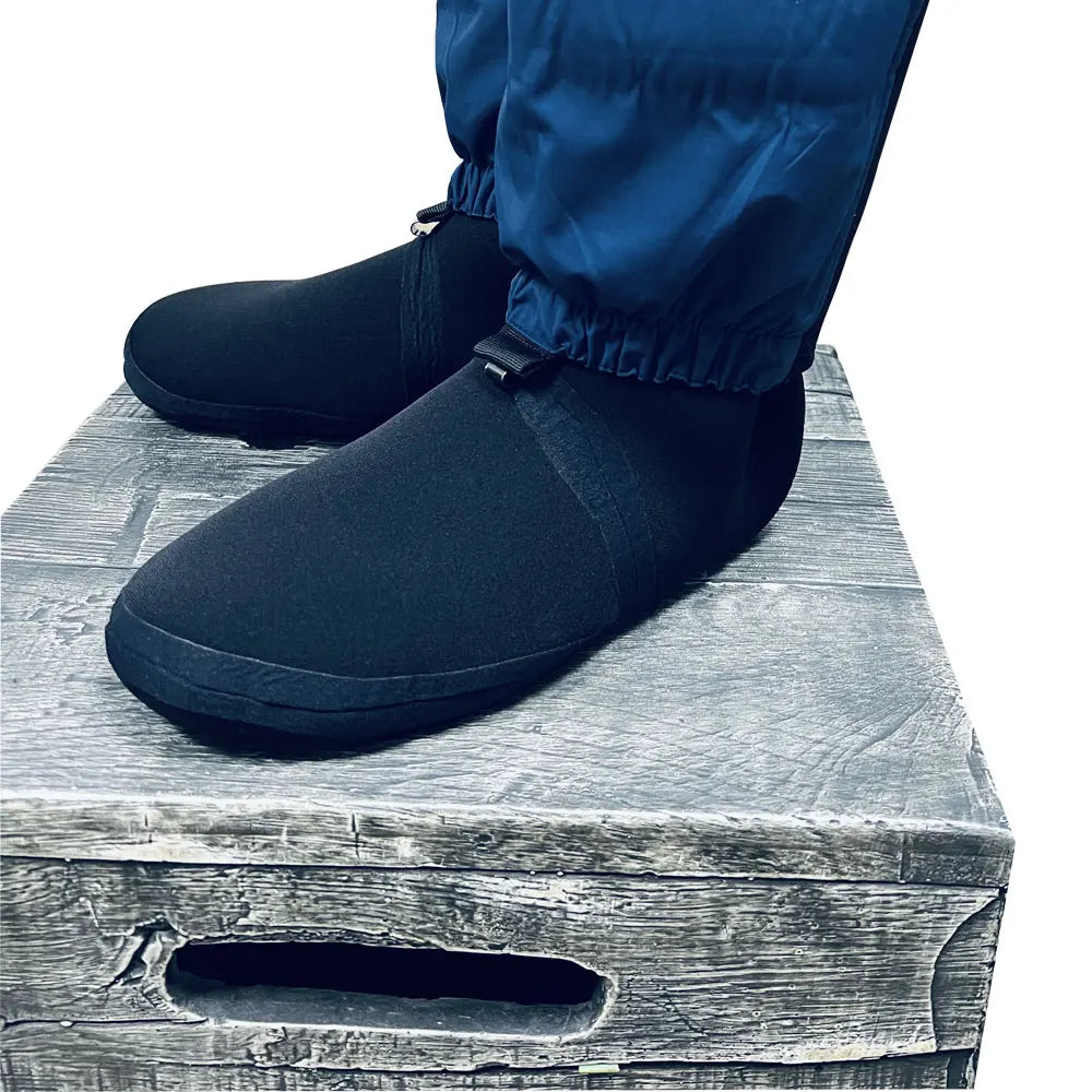 Waterproof Dense Neoprene Wading Socks Water Booties-4mm Fishing Wader's Stockingfoot for for Diving Swimming Surfing (a Pair)