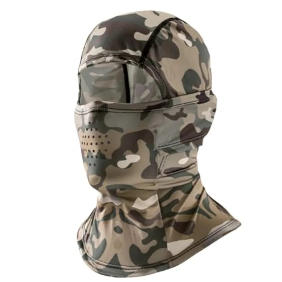 Camo Balaclava Face Mask for Men Women UV Sun Protection Cycling Neck Scarf Gaiter Head Breathable Motorcycle