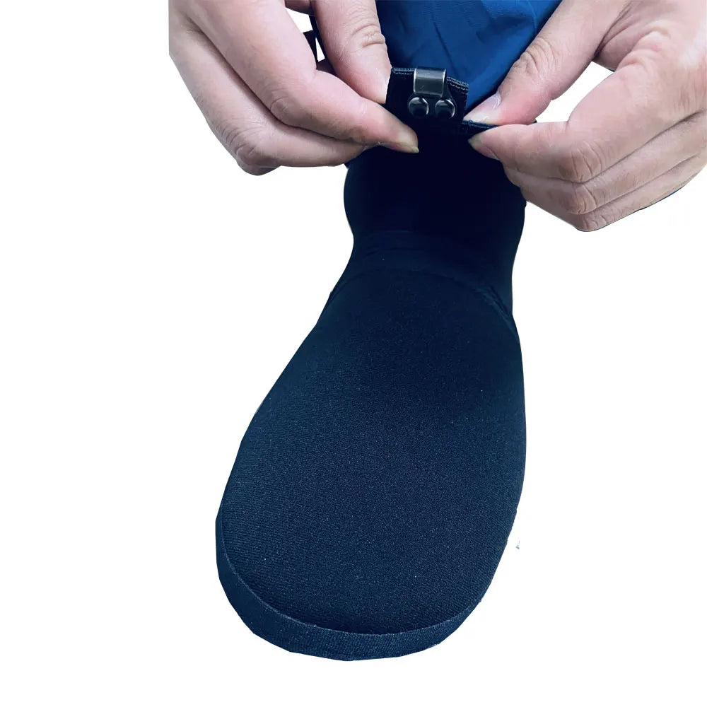 Waterproof Dense Neoprene Wading Socks Water Booties-4mm Fishing Wader's Stockingfoot for for Diving Swimming Surfing (a Pair)